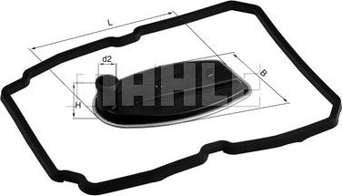 KNECHT HX 81 D - Hydrauliikkasuodatin, automaattivaihteisto inparts.fi