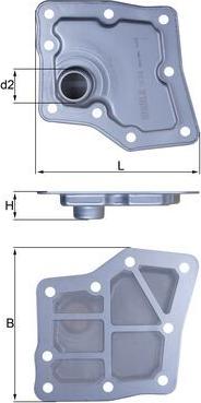 KNECHT HX 259 - Hydrauliikkasuodatin, automaattivaihteisto inparts.fi