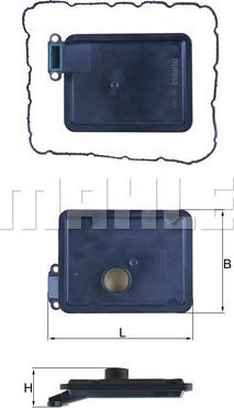 KNECHT HX 254D - Hydrauliikkasuodatin, automaattivaihteisto inparts.fi