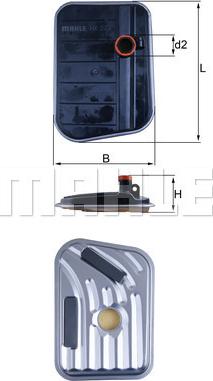 KNECHT HX 273 - Hydrauliikkasuodatin, automaattivaihteisto inparts.fi