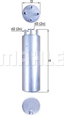 KNECHT KL229/11 - Polttoainesuodatin inparts.fi