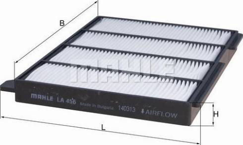 KNECHT LA 456 - Suodatin, sisäilma inparts.fi