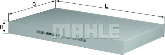 KNECHT LA 46 - Suodatin, sisäilma inparts.fi