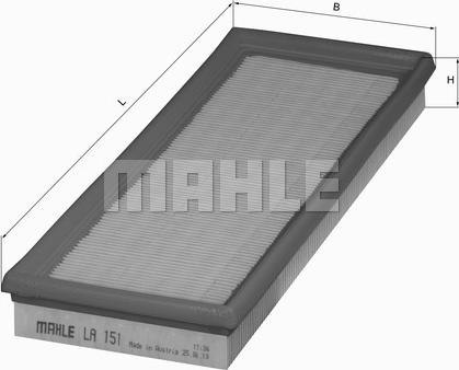 KNECHT LA 151 - Suodatin, sisäilma inparts.fi