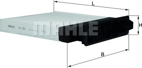 KNECHT LA 230 - Suodatin, sisäilma inparts.fi