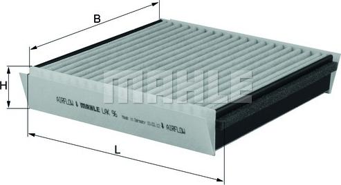 KNECHT LAK 96 - Suodatin, sisäilma inparts.fi