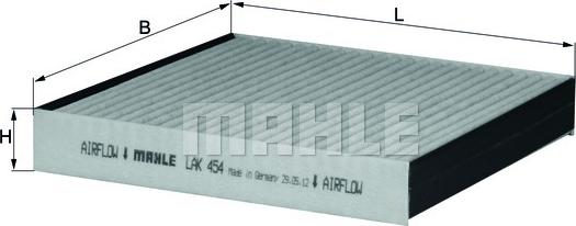 KNECHT LAK 454 - Suodatin, sisäilma inparts.fi