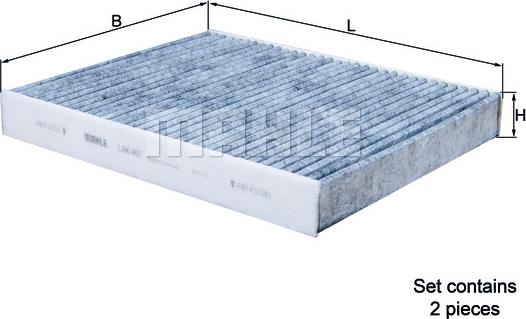 KNECHT LAK 467/S - Suodatin, sisäilma inparts.fi