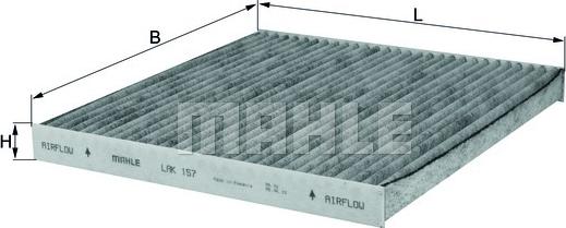 KNECHT LAK 157 - Suodatin, sisäilma inparts.fi