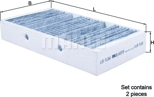 KNECHT LAK 878/S - Suodatin, sisäilma inparts.fi