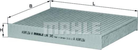 KNECHT LAK 345 - Suodatin, sisäilma inparts.fi