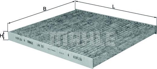 KNECHT LAK 301 - Suodatin, sisäilma inparts.fi