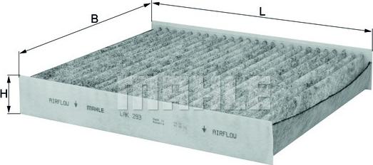 KNECHT LAK 293 - Suodatin, sisäilma inparts.fi