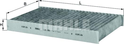 KNECHT LAK 280 - Suodatin, sisäilma inparts.fi