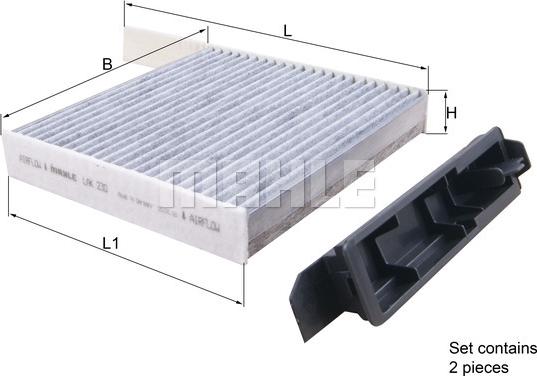 KNECHT LAK 230 - Suodatin, sisäilma inparts.fi