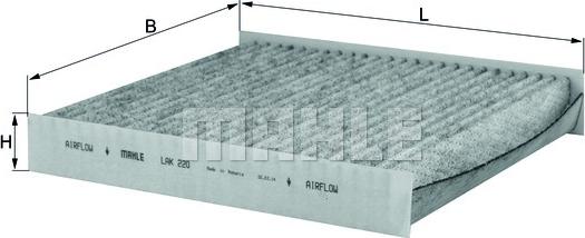 KNECHT LAK 220 - Suodatin, sisäilma inparts.fi