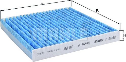 KNECHT LAO 158 - Suodatin, sisäilma inparts.fi