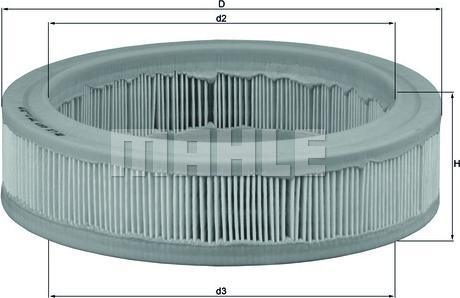 KNECHT LX 487 - Ilmansuodatin inparts.fi