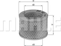 KNECHT LX 192 - Ilmansuodatin inparts.fi