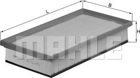 KNECHT LX 1027 - Ilmansuodatin inparts.fi