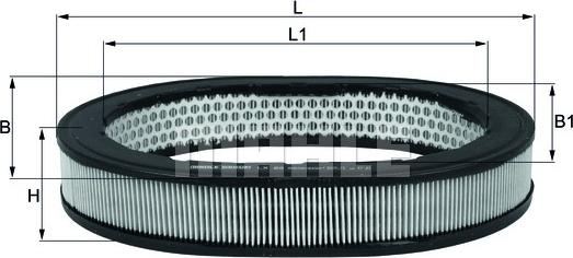 KNECHT LX 88 - Ilmansuodatin inparts.fi