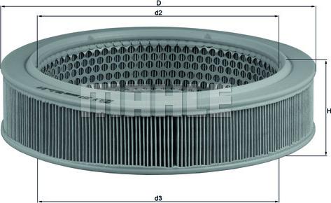 KNECHT LX 354 - Ilmansuodatin inparts.fi