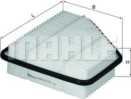 KNECHT LX 2864 - Ilmansuodatin inparts.fi