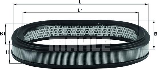 KNECHT LX 78 - Ilmansuodatin inparts.fi