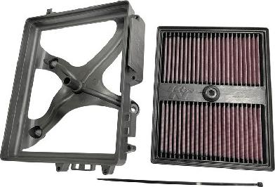 K&N Filters 57-0697 - Sport ilmasuodatinjärjestelmä inparts.fi