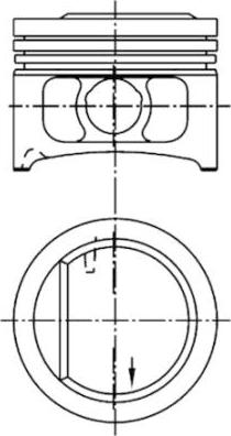 Kolbenschmidt 94916600 - Männät inparts.fi