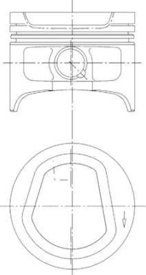 Kolbenschmidt 94553620 - Männät inparts.fi