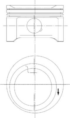 Kolbenschmidt 94895600 - Männät inparts.fi