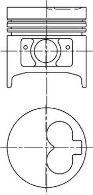 Kolbenschmidt 94372600 - Männät inparts.fi