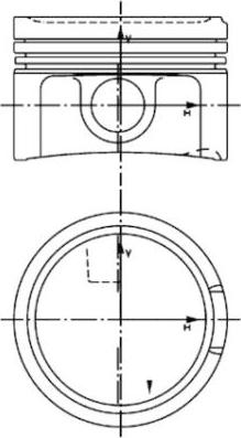 Kolbenschmidt 99933600 - Männät inparts.fi