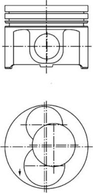 Kolbenschmidt 40093700 - Männät inparts.fi