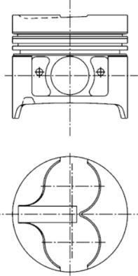 Kolbenschmidt 40300620 - Männät inparts.fi