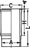 Kolbenschmidt 89844110 - Sylinteriputki inparts.fi