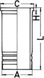 Kolbenschmidt 89862110 - Sylinteriputki inparts.fi