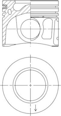 Kolbenschmidt 41252600 - Männät inparts.fi