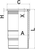 Kolbenschmidt 89938110 - Sylinteriputki inparts.fi