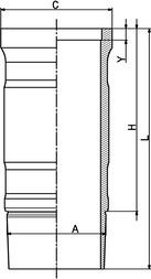 Kolbenschmidt 89901110 - Sylinteriputki inparts.fi