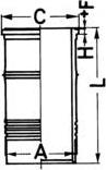 Kolbenschmidt 88834110 - Sylinteriputki inparts.fi