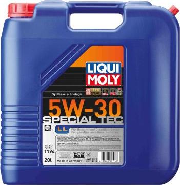 Liqui Moly 1194 - Moottoriöljy inparts.fi