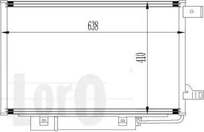 Loro 054-016-0028 - Lauhdutin, ilmastointilaite inparts.fi