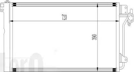 Loro 053-016-0033 - Lauhdutin, ilmastointilaite inparts.fi