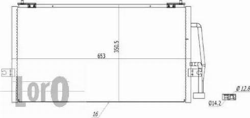 Loro 052-016-0002 - Lauhdutin, ilmastointilaite inparts.fi