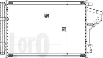 Loro 019-016-0016 - Lauhdutin, ilmastointilaite inparts.fi