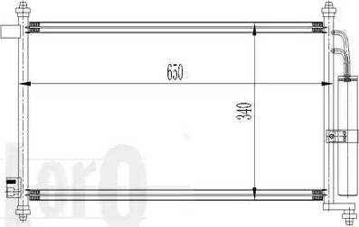 Loro 035-016-0023 - Lauhdutin, ilmastointilaite inparts.fi