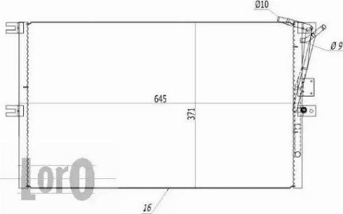 Loro 037-016-0041 - Lauhdutin, ilmastointilaite inparts.fi