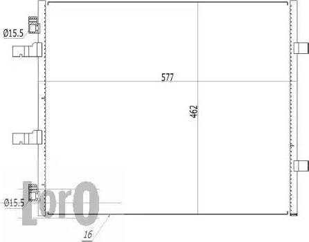 Loro 037-016-0038 - Lauhdutin, ilmastointilaite inparts.fi